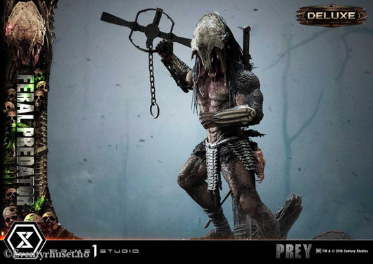 Prey (Movie) Museum Masterline Series Statue 1/3 Feral Predator Deluxe Bonus Version 89 cm Collectibles