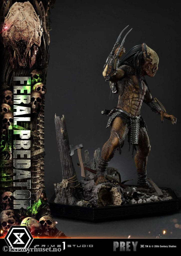 Prey (Movie) Museum Masterline Series Statue 1/3 Feral Predator Deluxe Version 89 cm Collectibles