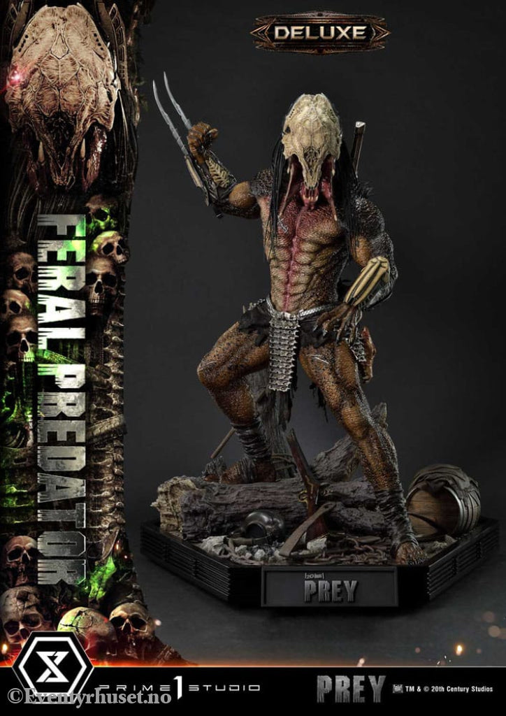Prey (Movie) Museum Masterline Series Statue 1/3 Feral Predator Deluxe Version 89 cm Collectibles