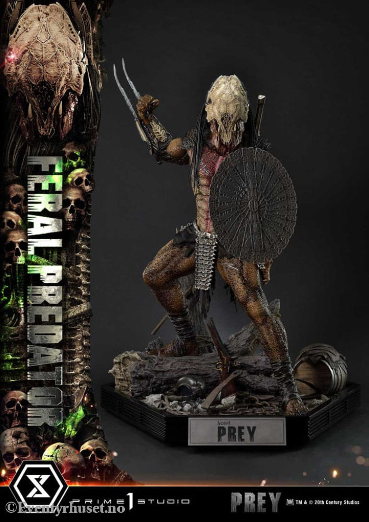 Prey (Movie) Museum Masterline Series Statue 1/3 Feral Predator Deluxe Version 89 cm Collectibles