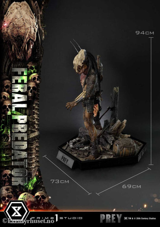 Prey (Movie) Museum Masterline Series Statue 1/3 Feral Predator Deluxe Version 89 cm Collectibles