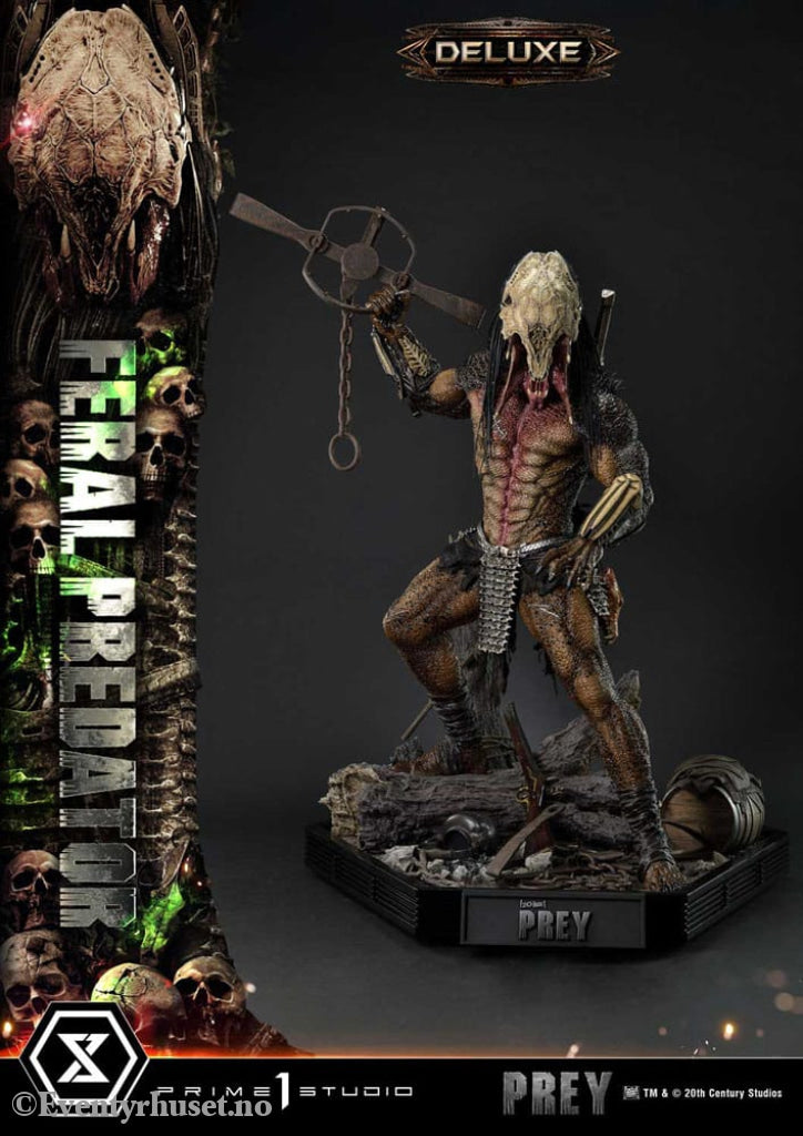Prey (Movie) Museum Masterline Series Statue 1/3 Feral Predator Deluxe Version 89 cm Collectibles