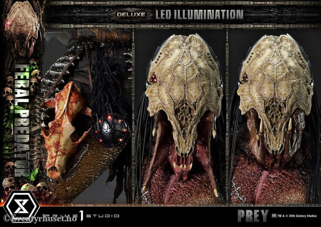 Prey (Movie) Museum Masterline Series Statue 1/3 Feral Predator Deluxe Version 89 cm Collectibles