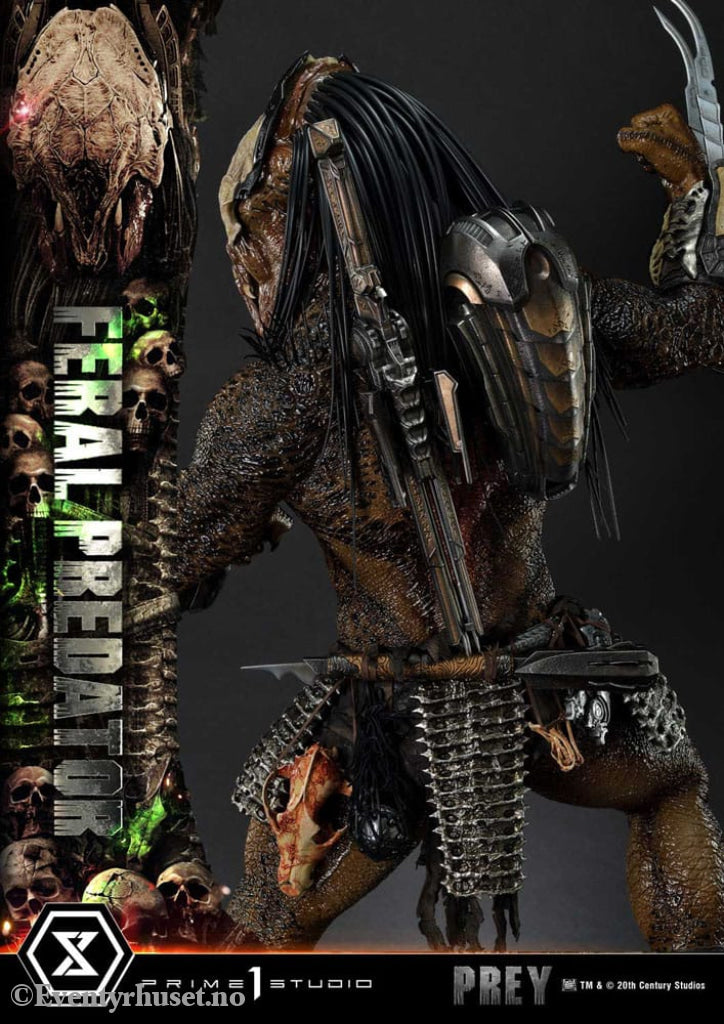 Prey (Movie) Museum Masterline Series Statue 1/3 Feral Predator Deluxe Version 89 cm Collectibles