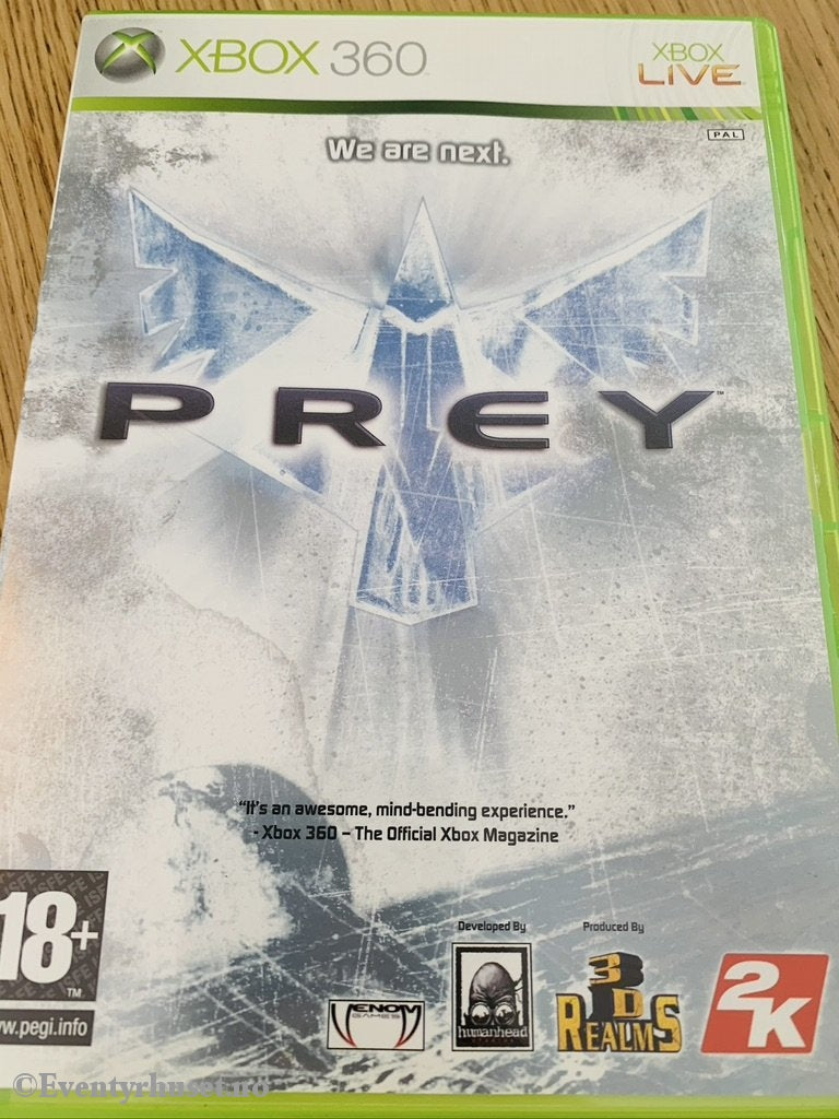 Prey. Xbox 360.