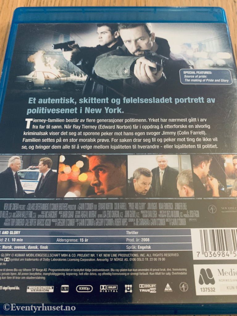 Pride and Glory (2008). Blu-Ray.