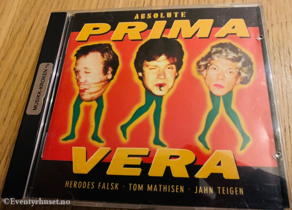 Prima Vera Absolute Vera. 1994. Cd. Cd