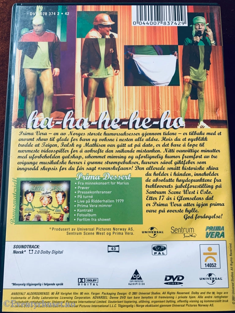 Prima Vera. Dvd. Dvd