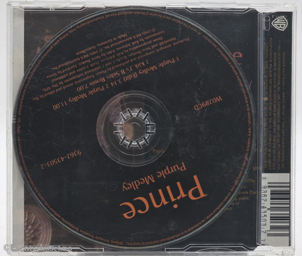Prince, 1995, Purple Medley, CD singel