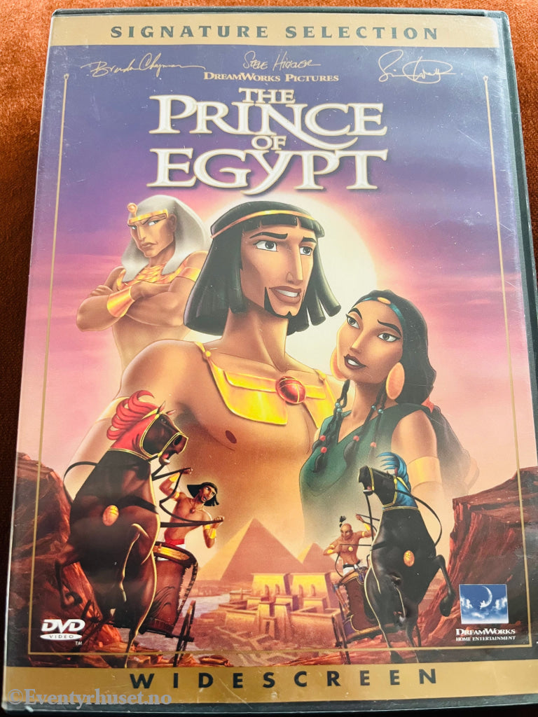 Prince Of Egypt (Prinsen Av Egypt). 1998. Dvd. Solgt I Norge! Dvd
