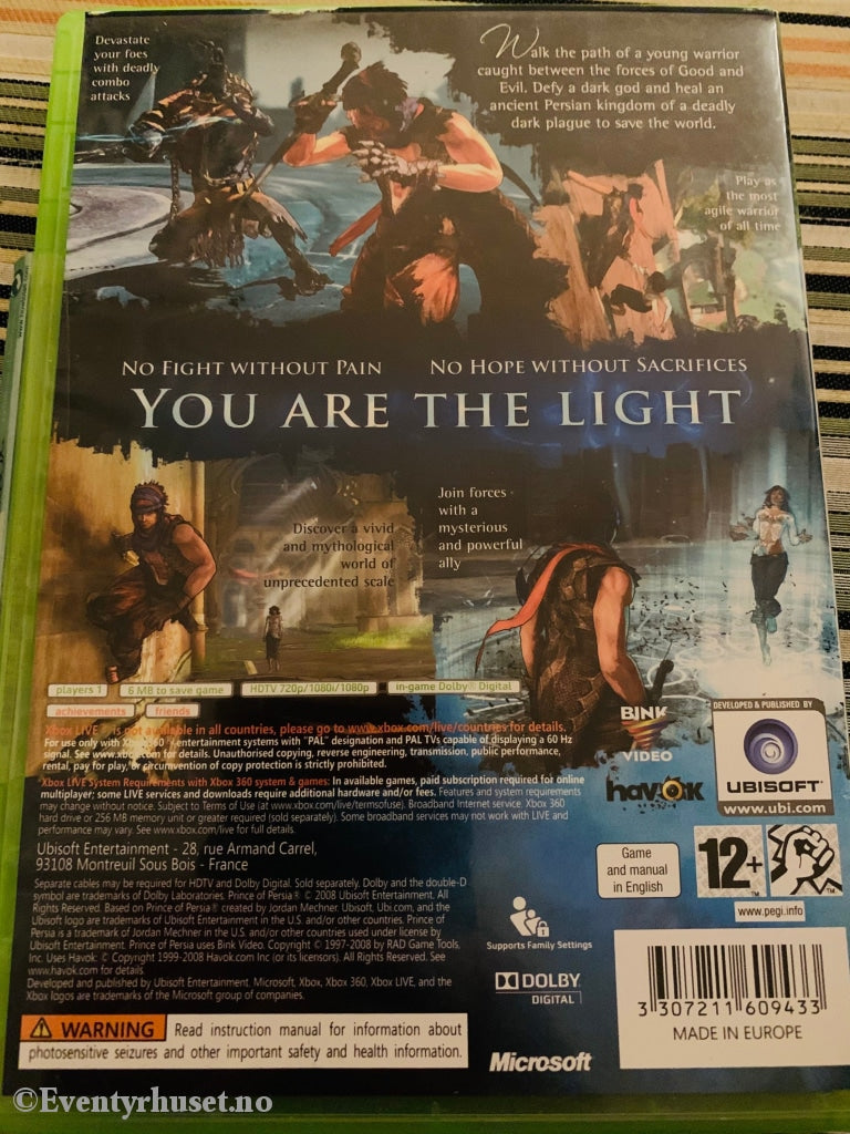 Prince Of Persia. Xbox 360.