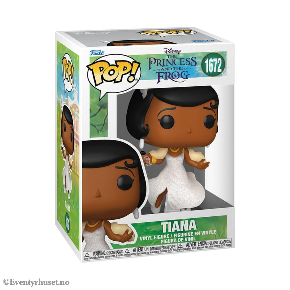Princess and the Frog POP! Disney Vinyl Figure Tiana w/Glitter 9 cm Collectibles