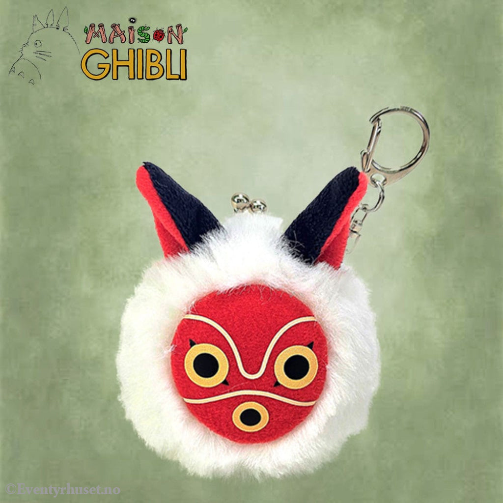 Princess Mononoke Funwari Mini Plush Coin Purse San´s Mask Manga & Anime
