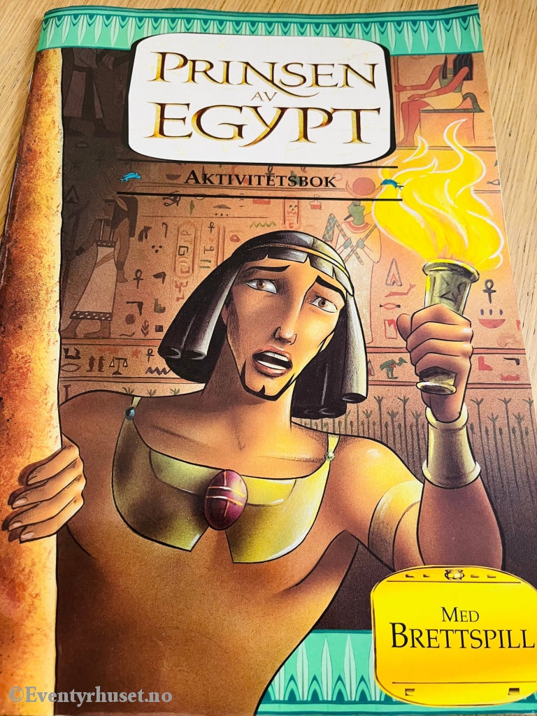 Prinsen Av Egypt. 1998. Aktivitetsbok Med Brettspill. Ubrukt. Hefte