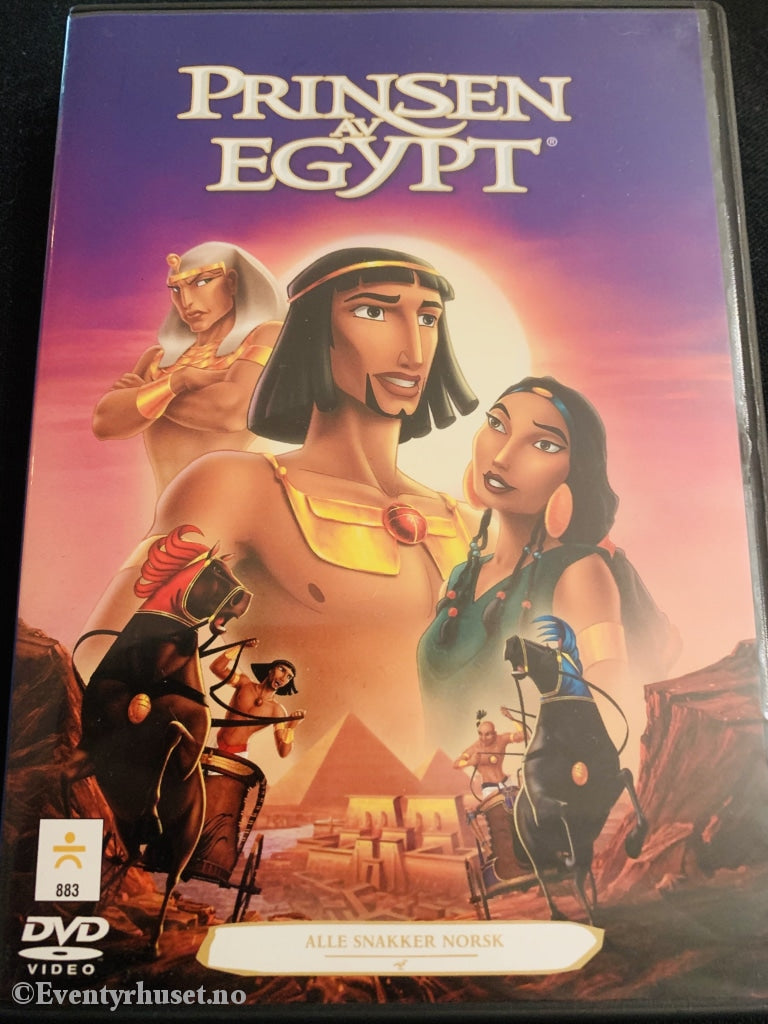 Prinsen Av Egypt. 1998. Dvd. Dvd