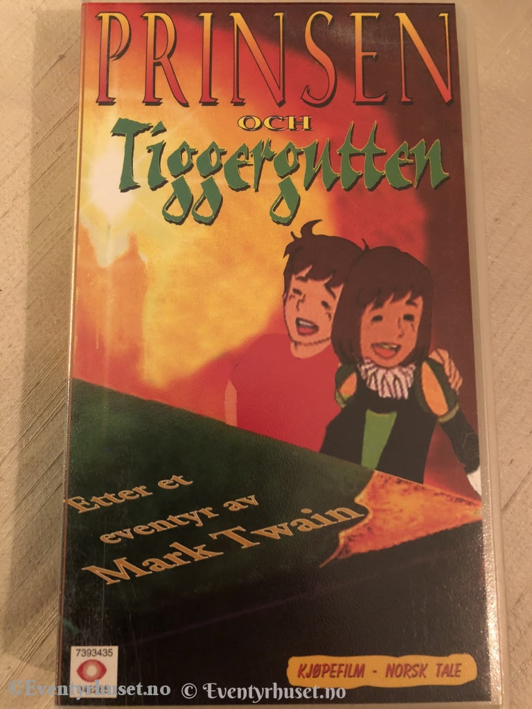 Prinsen Og Tiggergutten. Vhs. Vhs