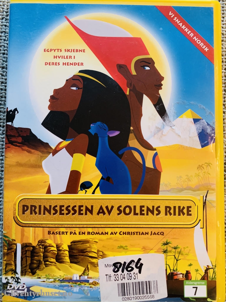 Prinsessen Av Solens Rike. Dvd. Dvd