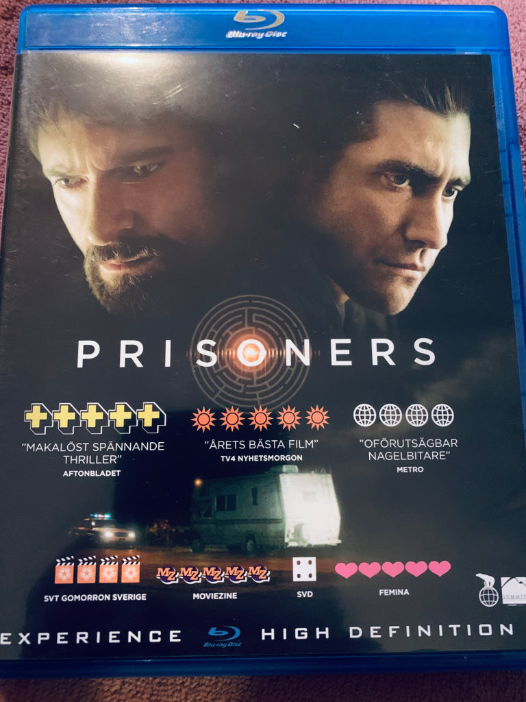 Prisoners. Blu-ray Disc.