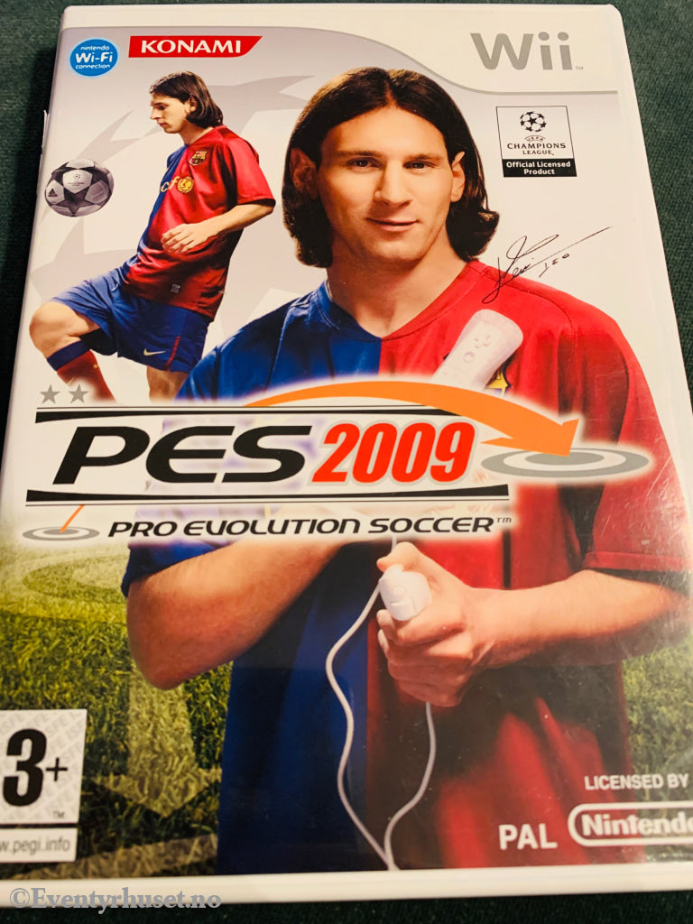 Pro Evolution Soccer 2009. Nintendo Wii.