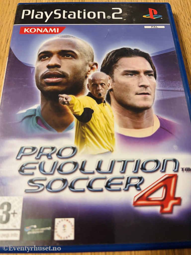 Pro Evolution Soccer 4. PS2-spill