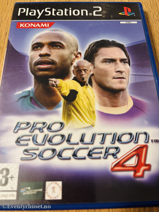 Pro Evolution Soccer 4. PS2-spill