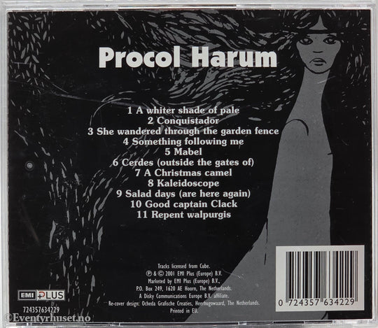 Procol Harum. 1997. The Originals. Musikk-CD.