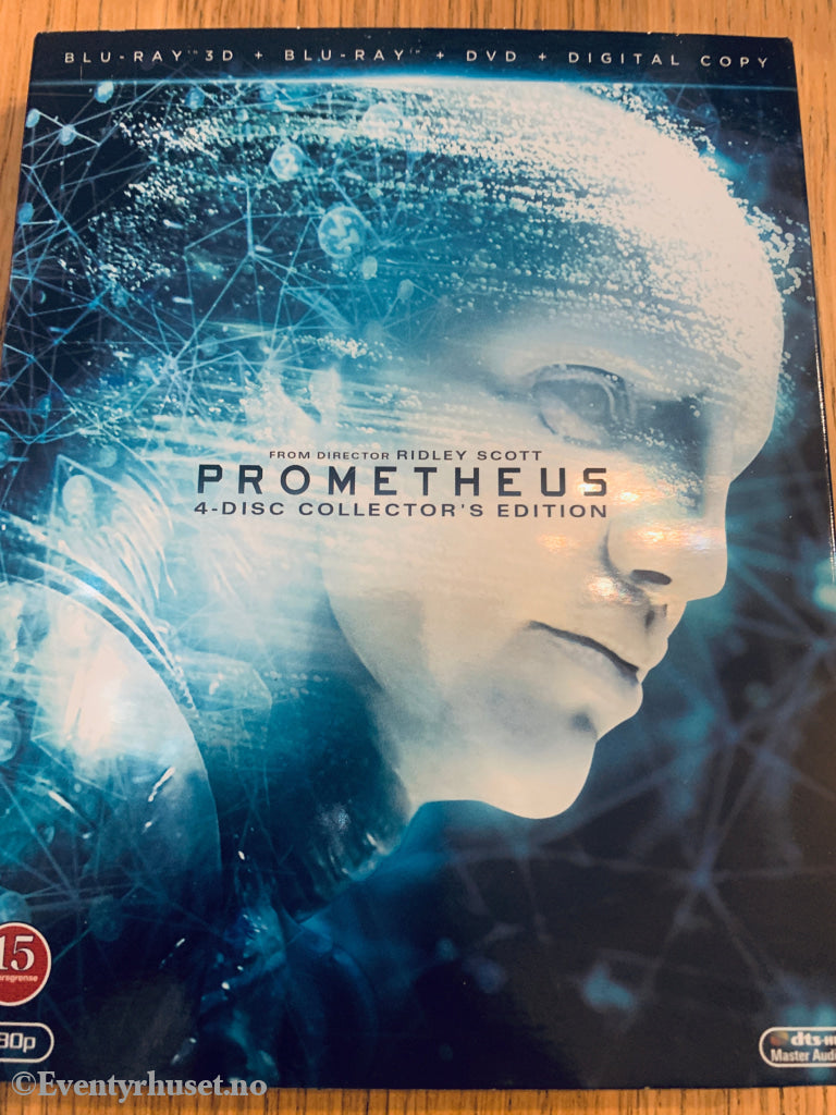 Prometheus (2012). Blu-Ray.