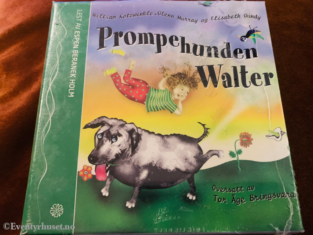 Prompehunden Walter. Lydbok på CD. Ny i plast!