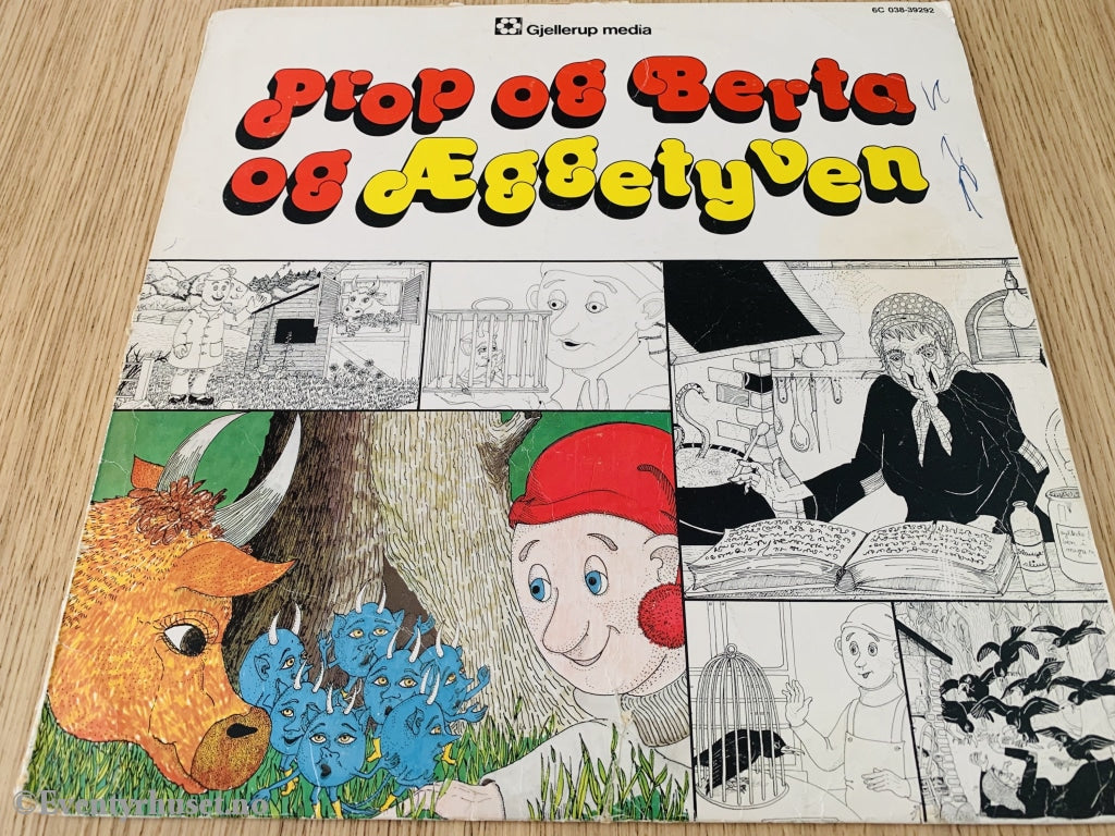 Prop Og Berta Æggetyven. 1979. Lp. Lp Plate