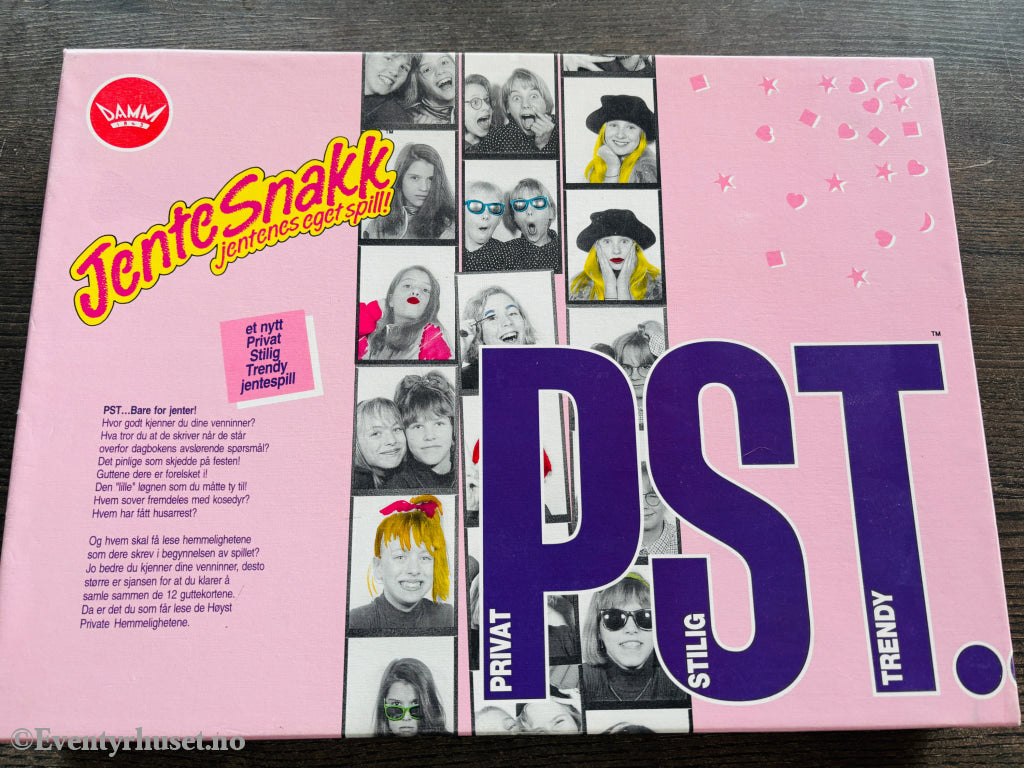 PST Jentesnakk. Brettspill.