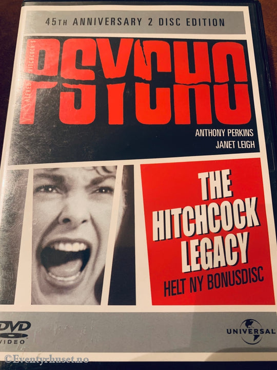 Psycho. 1960. Dvd .