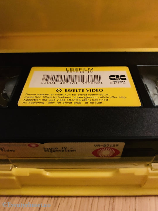 Psycho 4. 1990. Vhs Big Box.
