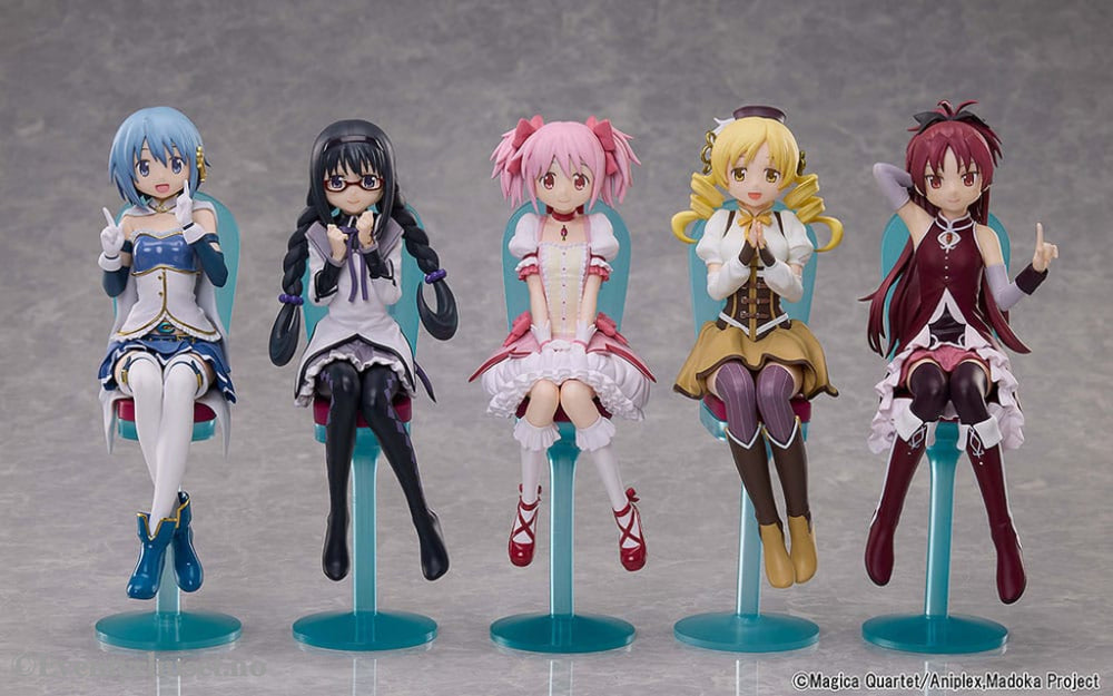 Puella Magi Madoka Magica The Movie: Rebellion PVC Statue Tea Party Cake Song Ver. Set 18 cm Manga & Anime
