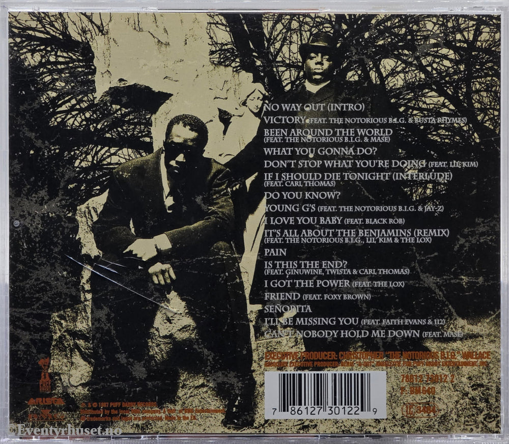 Puff Daddy & The Family. 1997. No Way Out. CD.
