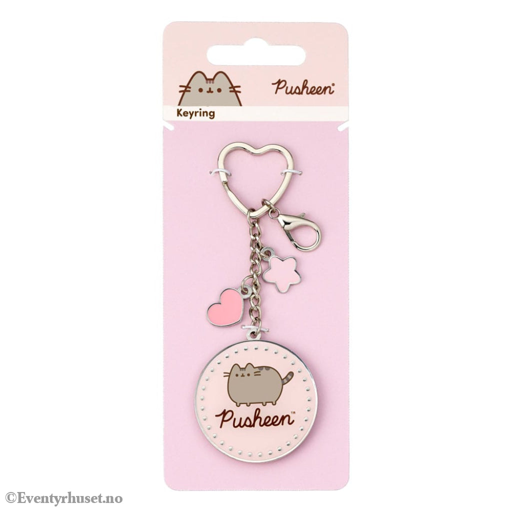 Pusheen Keychain Pink Name Fashion & Accessories