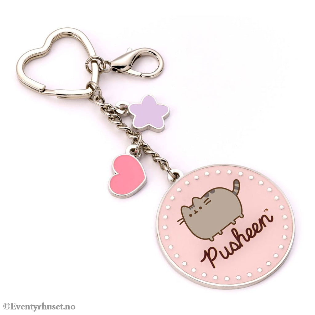 Pusheen Keychain Pink Name Fashion & Accessories
