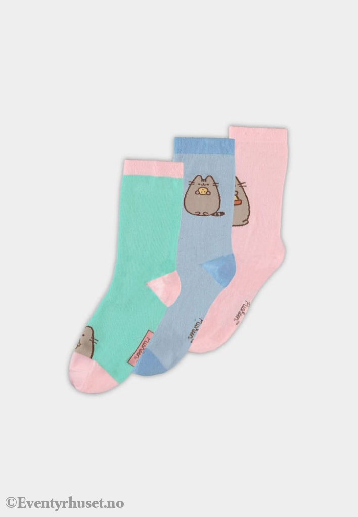 Pusheen Socks 3-Pack Pusheen 39-42 Fashion & Accessories