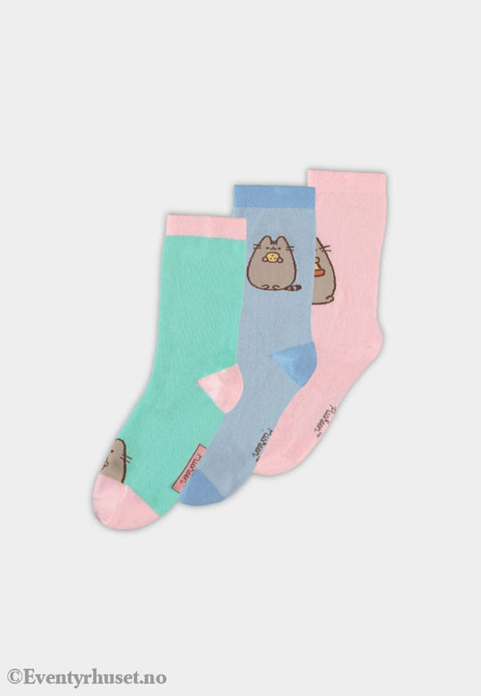 Pusheen Socks 3-Pack Pusheen 39-42 Fashion & Accessories