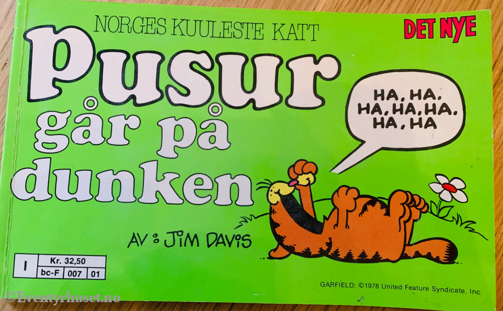 Pusur Går På Dunken. 1978. Hefte. Tegneseriealbum