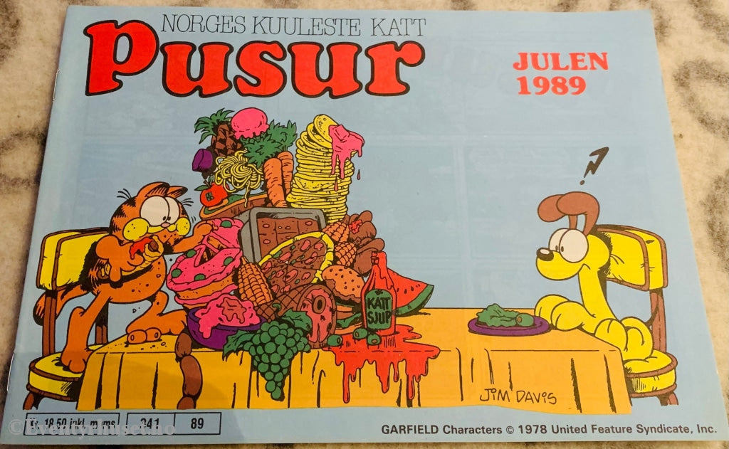 Pusur. Julen 1989. Julehefter