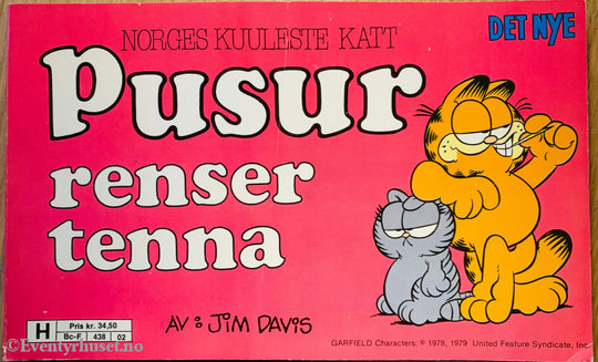 Pusur Renser Tenna. 1978. Hefte. Tegneseriealbum