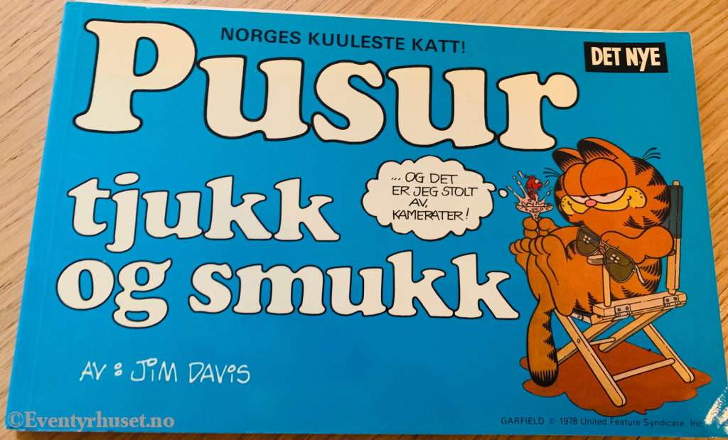 Pusur - Tjukk Som Smukk. 1978. Hefte. Tegneseriealbum