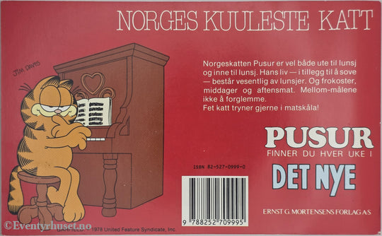 Pusur ute til lunsj. Pocketbok.