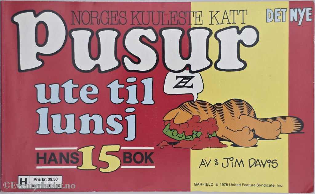 Pusur ute til lunsj. Pocketbok.