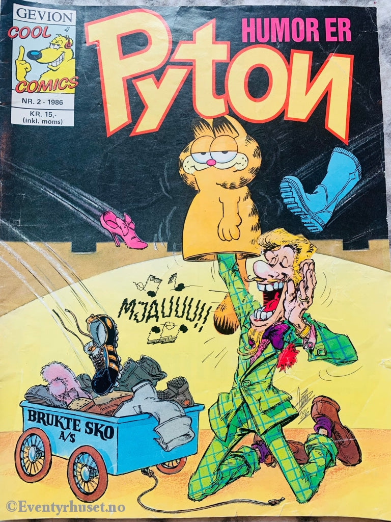 Pyton. 1986/02. Tegneserieblad