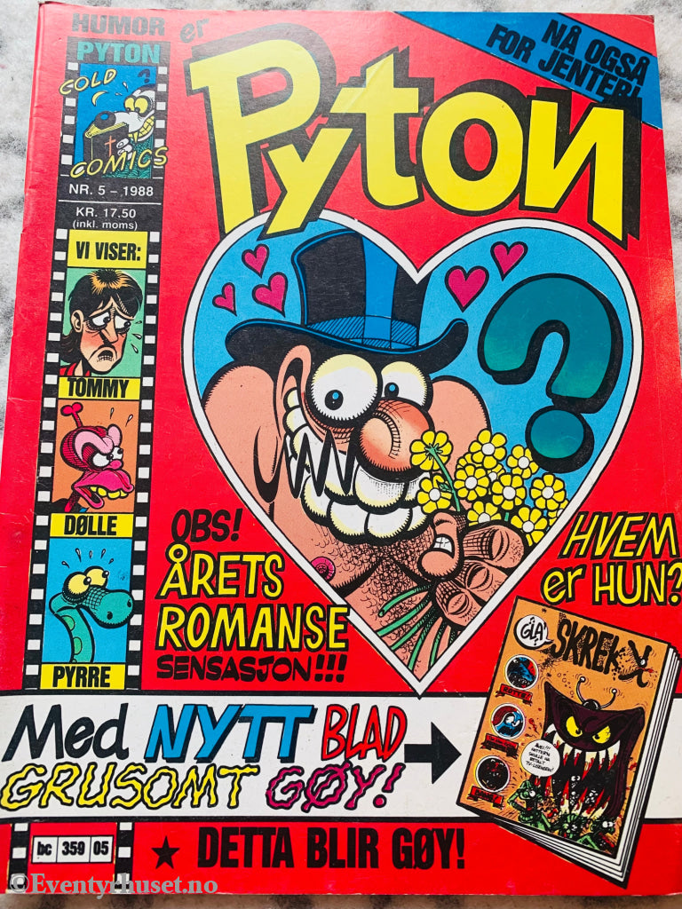Pyton. 1988/05. Tegneserieblad