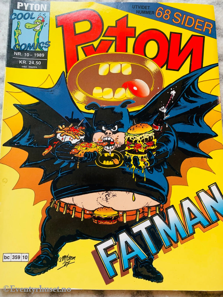 Pyton. 1989/10. Tegneserieblad