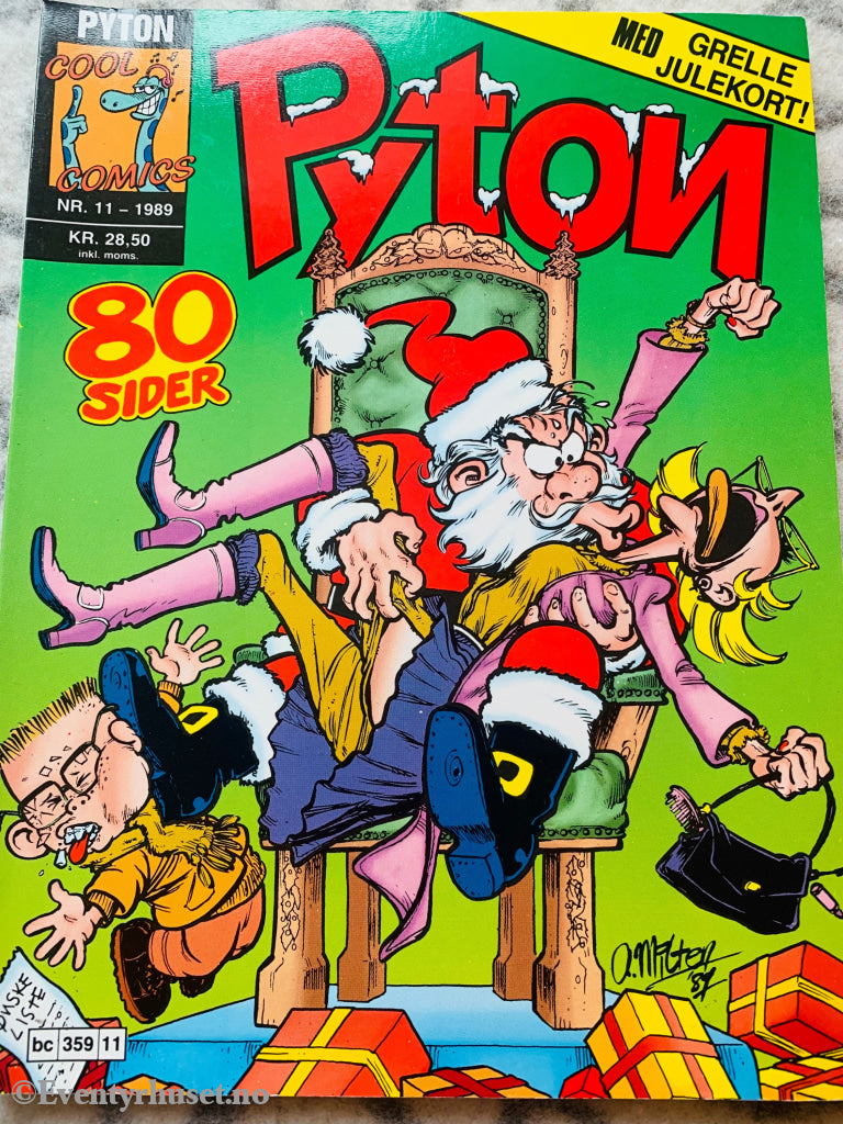 Pyton. 1989/11. Tegneserieblad