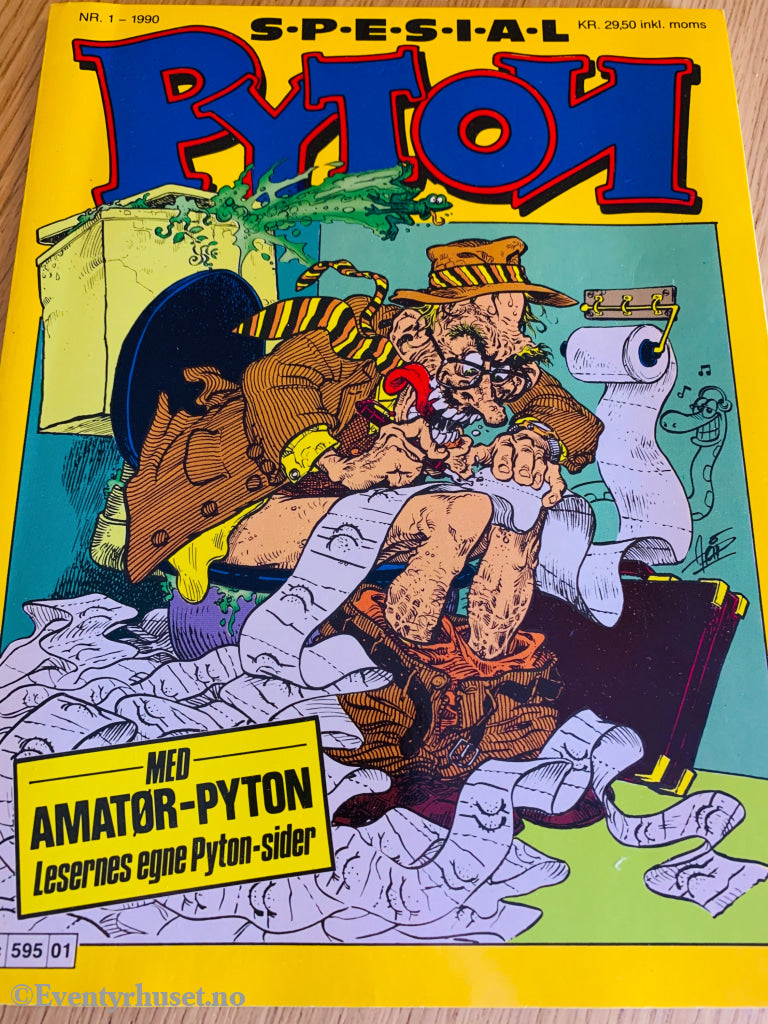 Pyton. 1990/01. Spesial. Tegneserieblad