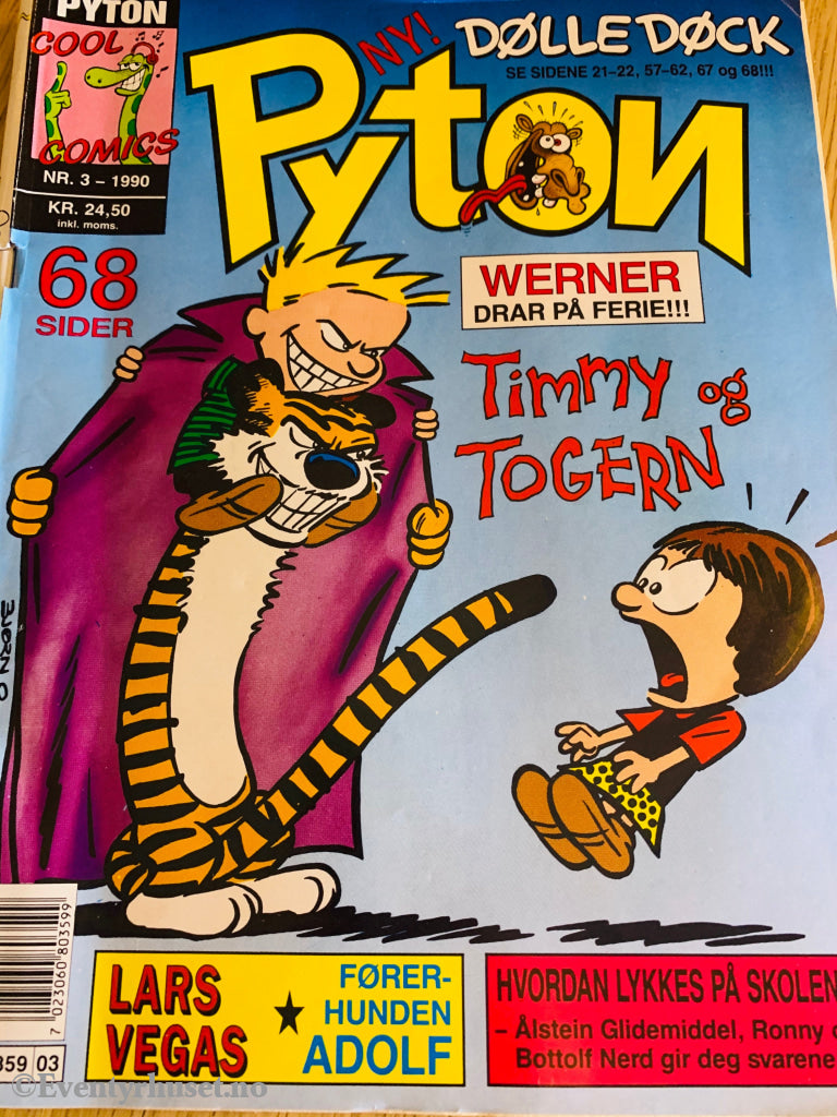 Pyton. 1990/03. Tegneserieblad